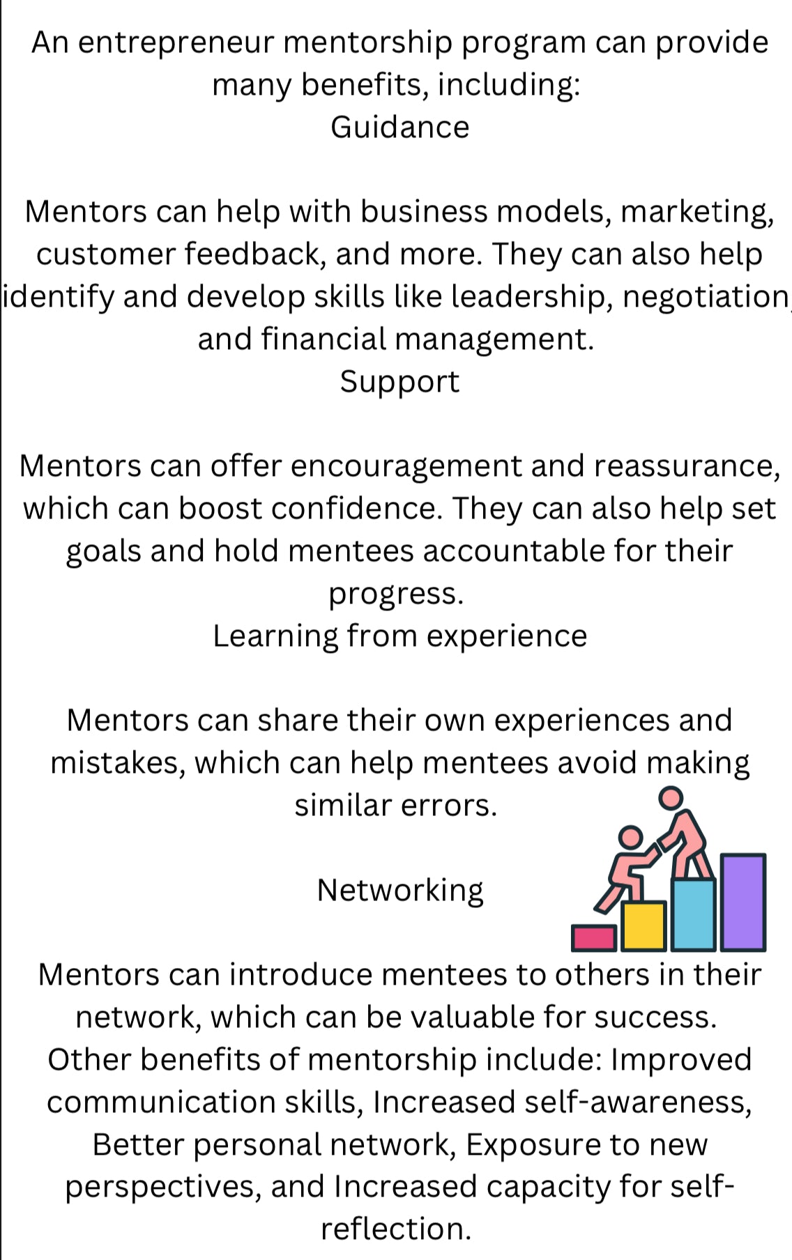 1 on 1 Mentorship